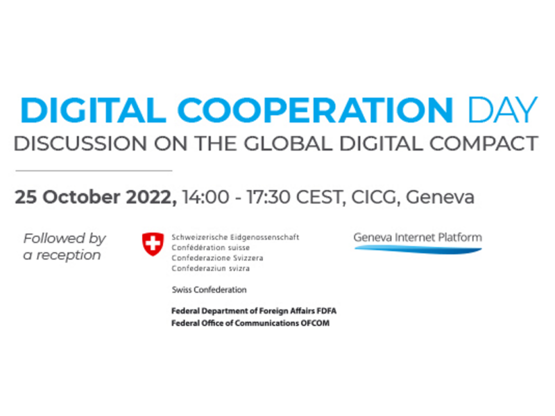 Digital Cooperation Day: Discussion on the Global Digital Compact