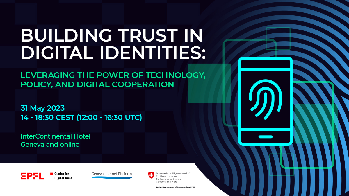 Conference on Building Trust in Digital Identities