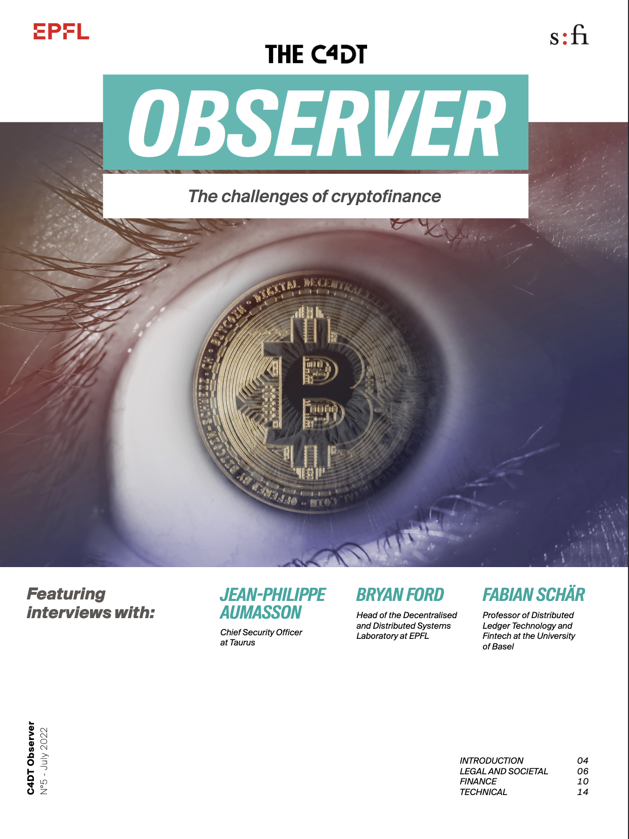 Observer 5 The Challenges of Cryptofinance