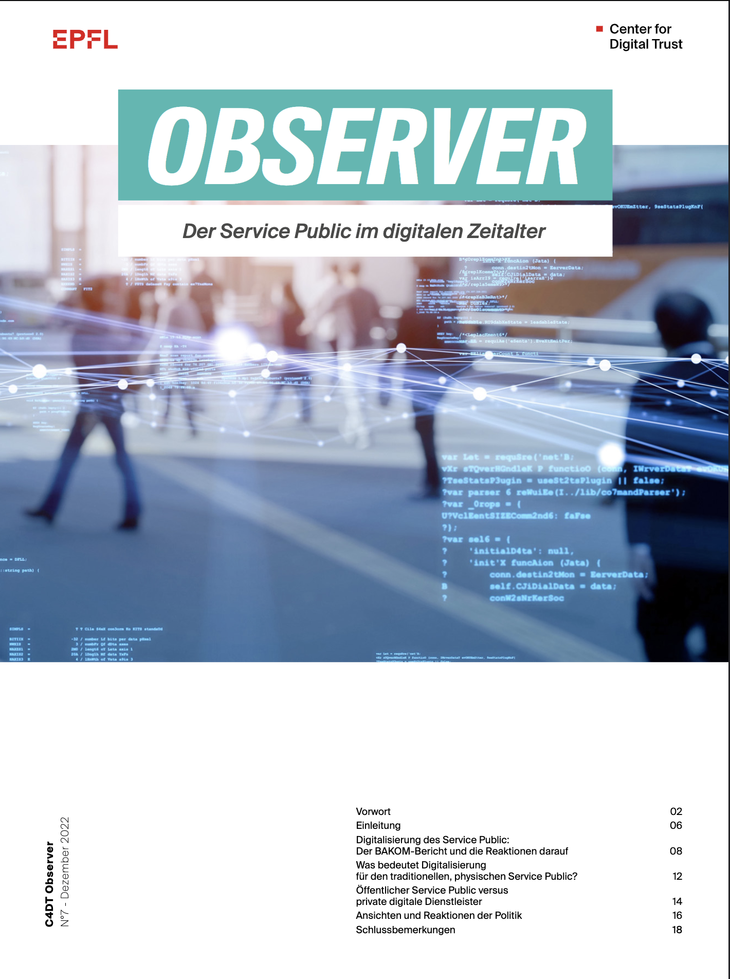 Observer 7 Der Service Public im digitalen Zeitalter