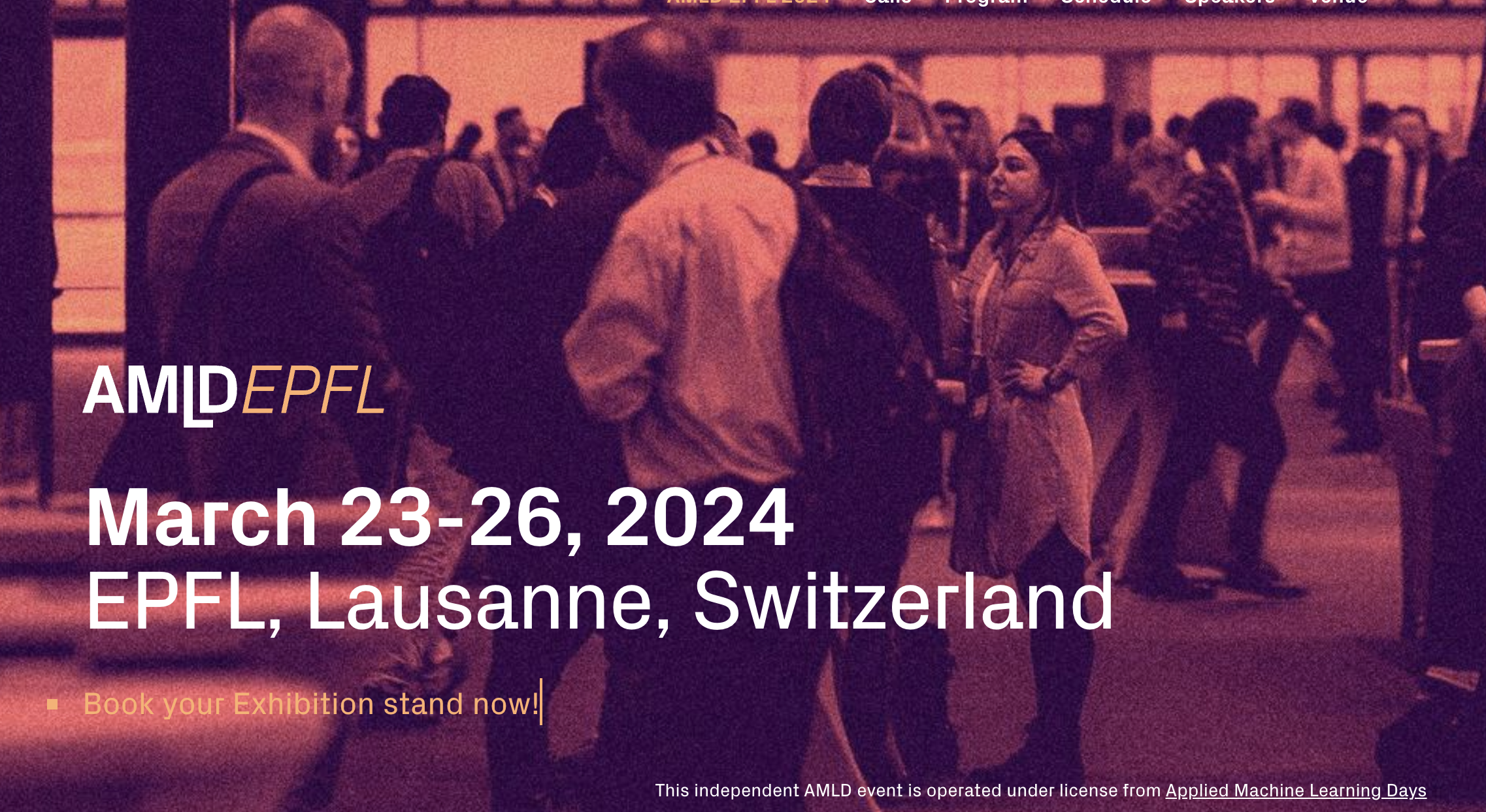 Applied Machine Learning Days Four-Day Flagship
