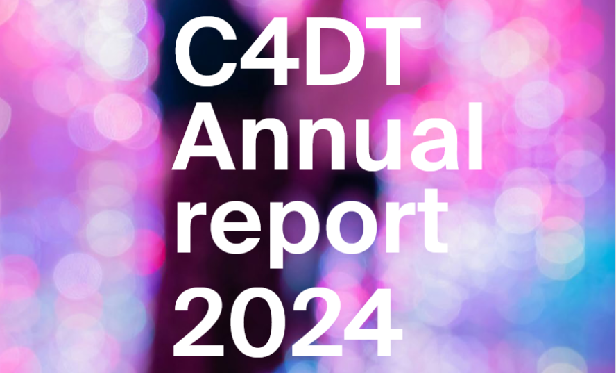 C4DT Annual Report 2024 is out !
