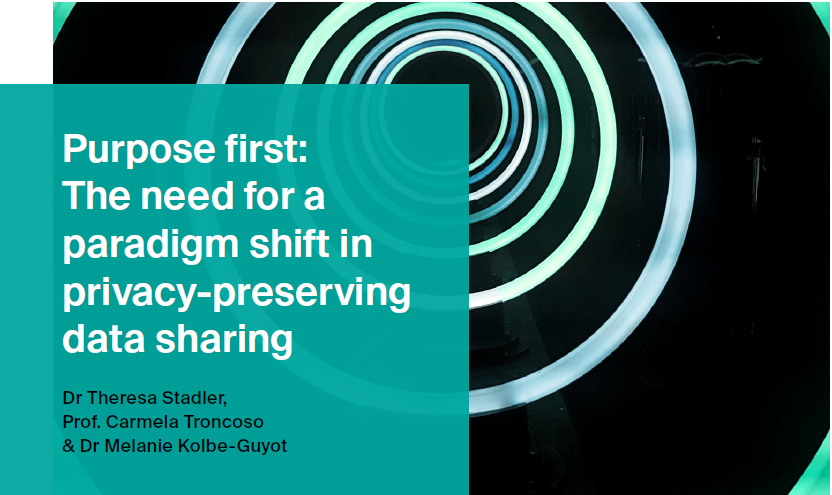 C4DT Insight #3 on privacy-preserving data sharing is out!